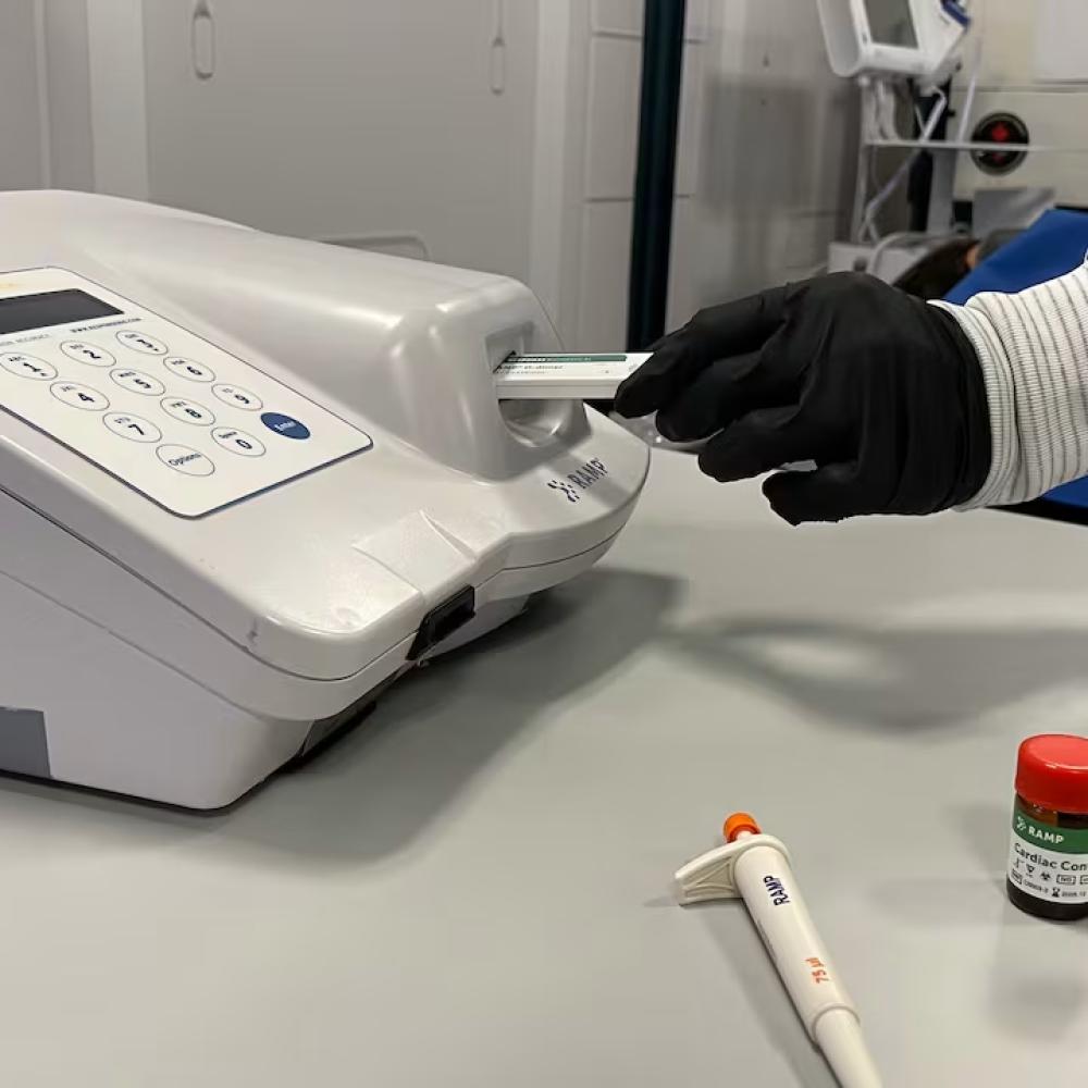 This medical device heading to space with Joshua Kutryk is also helping people here on Earth