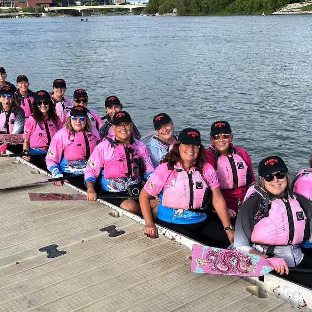 As Sask. breast cancer survivors head to international festival, here's why dragon boating helps recovery