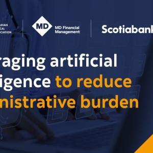 Leveraging artificial intelligence to reduce administrative burden
