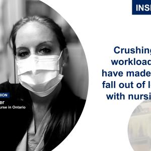 Crushing workloads have made me fall out of love with nursing