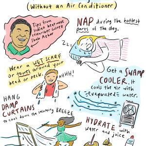 How to keep cool in this year's extreme summer heat even without air conditioning