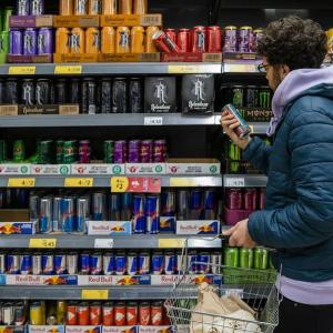 A healthy man suffers a stroke and permanent damage after consuming numerous energy drinks