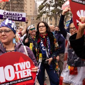 Canada's unions ready to fight to protect public health care in Alberta