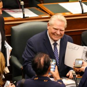 Doug Ford's budget shows interest-on-debt spending growing faster than health care, social services, education, or justice system spending