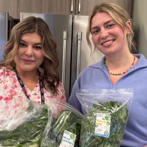 Health centre offers fresh greens to patients to fight food insecurity