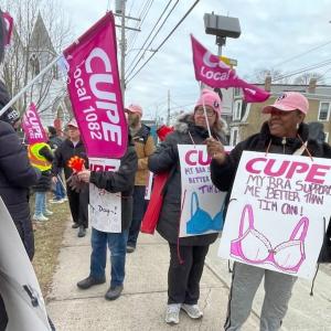 Hundreds of Nova Scotia long-term care workers on strike