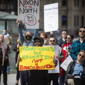 Ottawa demands better from Doug Ford in first provincewide rally