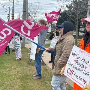 'They're trying to starve the members out': N.S. long-term care worker strike reaches fifth week