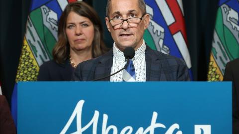 Why has the Alberta government been so unwilling to talk about measles vaccines?
