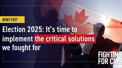 Election 2025: ‘It’s time to implement the critical solutions we fought for’