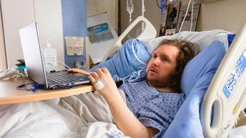 Not budging: Meet London's nine-year (and counting) hospital patient