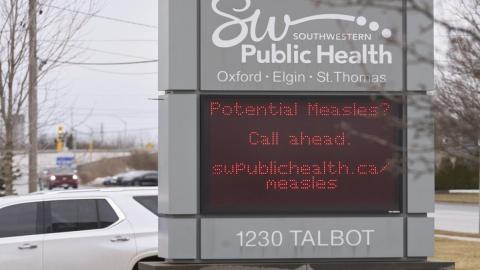 Health authority issues warning as measles circulates in northeastern B.C. community