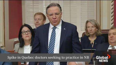 New Brunswick sees spike in Quebec doctors applying to practice