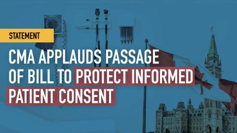 CMA applauds passage of bill to protect informed patient consent