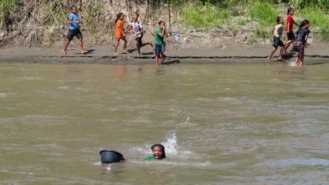 Half of world’s children exposed to at least three climate hazards, Unicef says