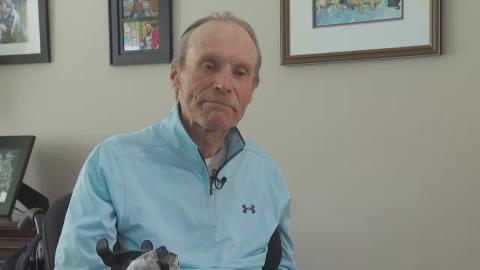 Quadriplegic senior says home care now 'worse' as delivery of procedure limited to male workers