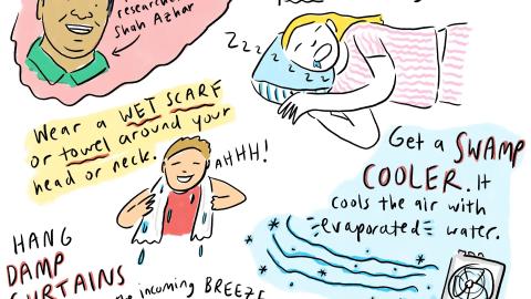 How to keep cool in this year's extreme summer heat even without air conditioning