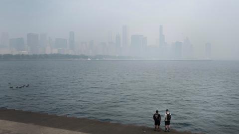 ‘Profound, resigned hopelessness’: people across US and Canada share effects of wildfire smoke