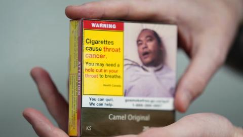 New graphic images are rolling out on cigarette packs in Canada. Could more be done?