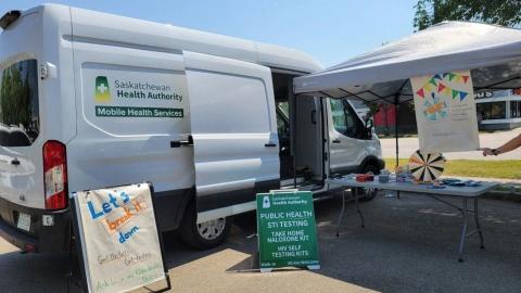 SHA mobile team brings hepatitis testing, awareness to Yorkton for National Hepatitis Day