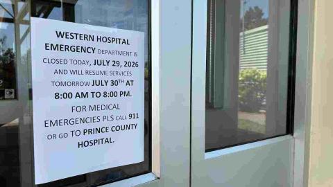 Staff shortages force 3rd closure of Western Hospital's emergency department in a week