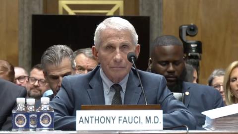 Former top US Covid expert Fauci declines to answer hostile Senate questioning