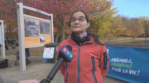 This Quebec woman’s liver is 111 years old. She hikes to raise awareness for organ donation