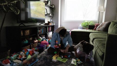 A Toronto mom keeps their two-year-old almost entirely screen-free. Here is their weekly rule — and exceptions