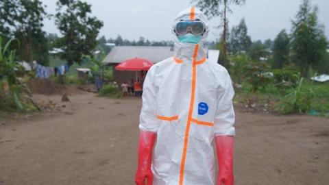 One man works to slow the fastest-growing Ebola outbreak in history, and he's doing it unpaid