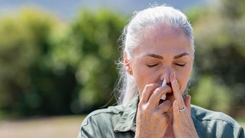 A common nose spray may help prevent COVID