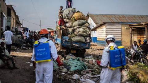 Attacks on Ebola treatment centers are one of several problems affecting Congo's outbreak response