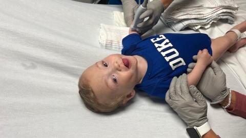 B.C. toddler travels to U.S. for potentially life-changing stem cell treatment