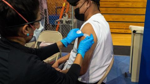 Doctors say the U.S. Indian Health Service is censoring pro-vaccine messaging