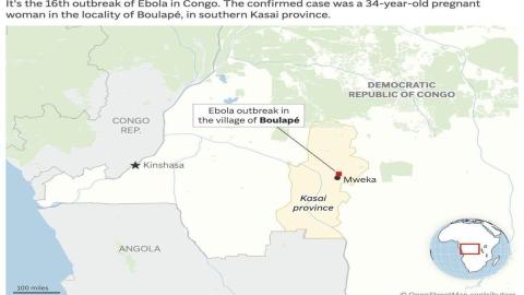 Ebola vaccine reaches epicenter of Congo outbreak as officials race to contain spread