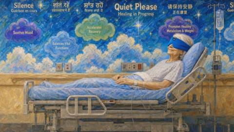 Eye masks and ear plugs: Pilot project underway as hallway medicine common in B.C. hospitals