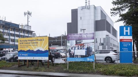 Foundation disputes allegation that Phase 2 of Burnaby Hospital redevelopment over budget