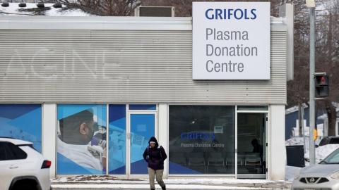 Health Canada suspends licence of Grifols site in Winnipeg