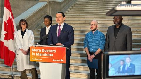 Manitoba recruited 13 U.S.-trained doctors this month