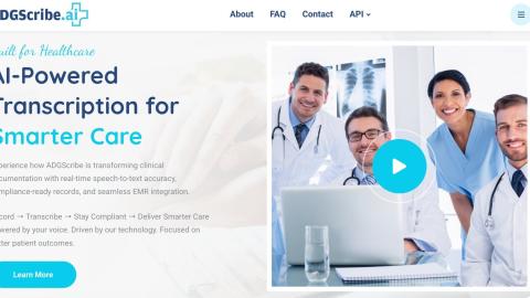 Medical transcription tool approved by Ontario linked to AI-generated news website