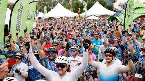 More than 2,300 cyclists help raise record-breaking $12.5 million for cancer care during Enbridge Tour Alberta for Cancer