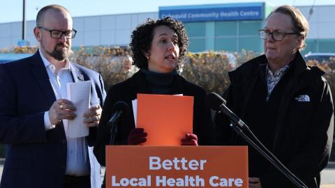 NDP wants N.S. government to make good on expansion of Cobequid Community Health Centre