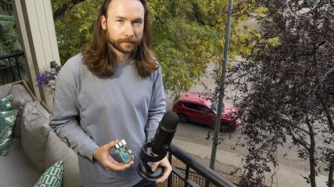 Operation room nurse designs decibel monitors to track late night drag racers