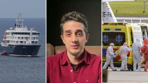 People on hantavirus ship ate every meal 'side by side,' even after first death, passenger says