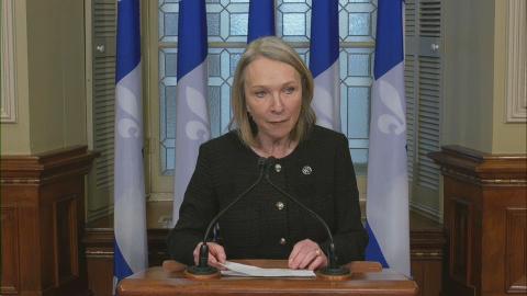 Quebec Health Minister Sonia Bélanger Discusses New Bill