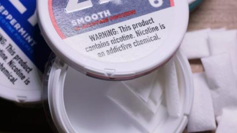 Reports of young children accidentally eating nicotine pouches rose 763% in three years