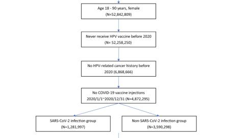 SARS-CoV-2 infection heightens the risk of developing HPV-related carcinoma in situ and cancer
