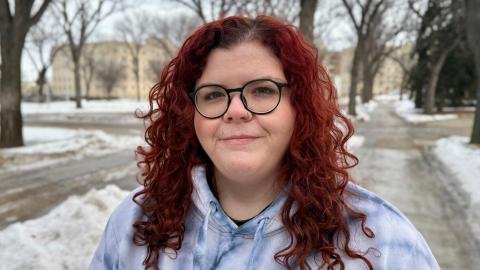 Sask. woman says boyfriend removed surgical screw poking out of her head after doctor didn't believe her