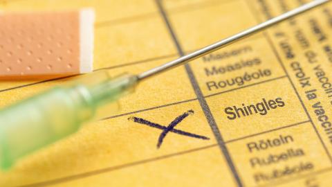 Shingles vaccine linked to lower heart attack, stroke risk