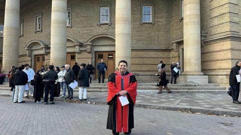 Six Nations man makes public health history