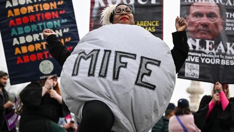 Supreme Court gives abortion pill mifepristone a 1-week reprieve from a major change